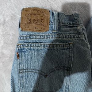Vintage Orange tag Levi's